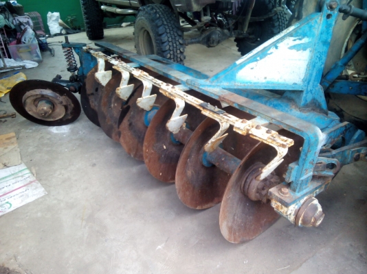 22000บาทลดสุดๆ ผานพรวน6x26" CMT รถไถฟอด  ลูกปืนดี  ใบเต็ม โครงดี