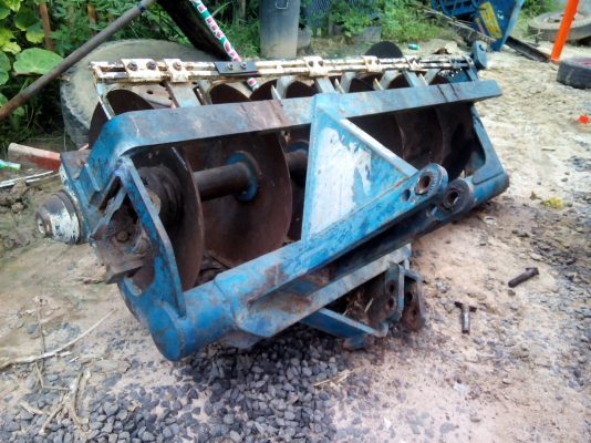 22000บาทลดสุดๆ ผานพรวน6x26" CMT รถไถฟอด  ลูกปืนดี  ใบเต็ม โครงดี