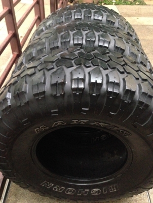 ยาง Mud Maxxis 33 12.5 R15 จำนวน 3เส้น ยาง Mud Maxxis 33 12.5 R15 จำนวน 3เส้น