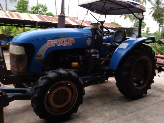 ปัญญาแทรคเตอร์ จัดให้ ด่วน!!!สภาพเดิมๆ แชมป์ MX 6255 Shuttle รุ่นใหม่ (เกียร์ Shuttle) ใบมีดคานล่าง (ก.เกษตร)พร้อม โรตาลี่ วิเชียร 195 ซม.