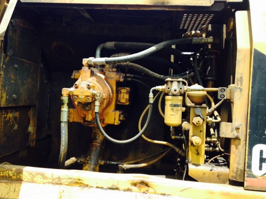 ขายด่วนรถแบคโฮCAT320เวอรทูรถสวยไฟฟ้าครบมีเล่มทะเบืยน