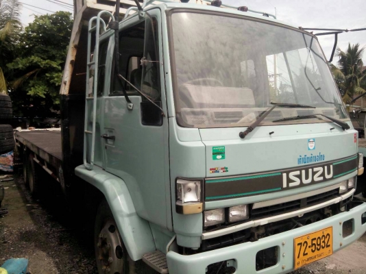 สิบล้อ อีซูซุ ร็อค FVM175 เพาเดียว พื้นเรียบยาว 7.50มทสภาพดีเดิมสวยพร้อมใช้ ทะเบียนพร้อมโอน