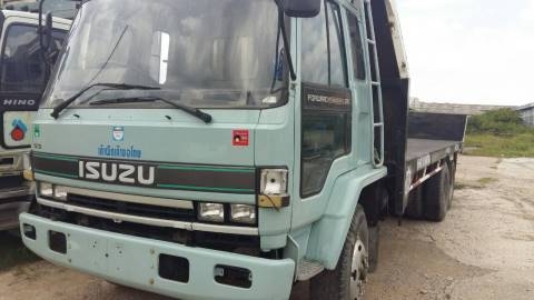 สิบล้อ อีซูซุ ร็อค FVM175 เพาเดียว พื้นเรียบยาว 7.50มทสภาพดีเดิมสวยพร้อมใช้ ทะเบียนพร้อมโอน