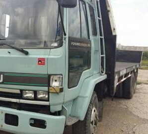 สิบล้อ อีซูซุ ร็อค FVM175 เพาเดียว พื้นเรียบยาว 7.50มทสภาพดีเดิมสวยพร้อมใช้ ทะเบียนพร้อมโอน