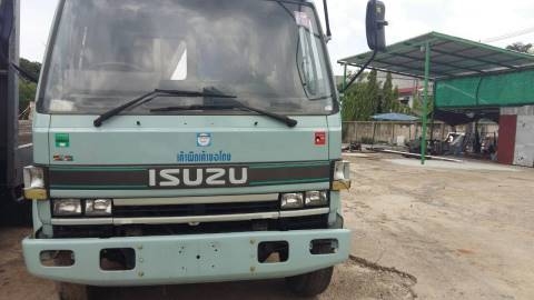 สิบล้อ อีซูซุ ร็อค FVM175 เพาเดียว พื้นเรียบยาว 7.50มทสภาพดีเดิมสวยพร้อมใช้ ทะเบียนพร้อมโอน