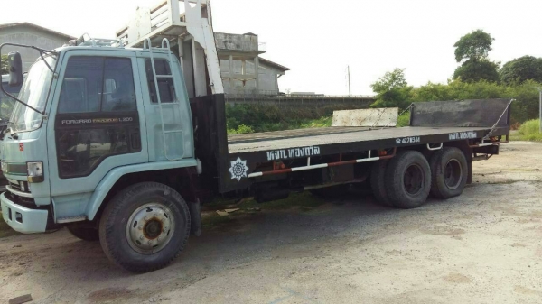 สิบล้อ อีซูซุ ร็อค FVM175 เพาเดียว พื้นเรียบยาว 7.50มทสภาพดีเดิมสวยพร้อมใช้ ทะเบียนพร้อมโอน