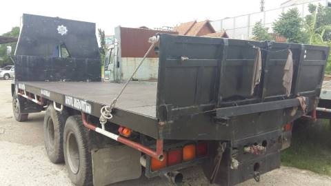 สิบล้อ อีซูซุ ร็อค FVM175 เพาเดียว พื้นเรียบยาว 7.50มทสภาพดีเดิมสวยพร้อมใช้ ทะเบียนพร้อมโอน