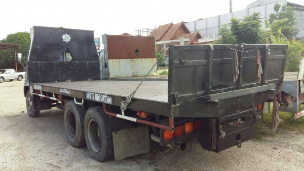 สิบล้อ อีซูซุ ร็อค FVM175 เพาเดียว พื้นเรียบยาว 7.50มทสภาพดีเดิมสวยพร้อมใช้ ทะเบียนพร้อมโอน