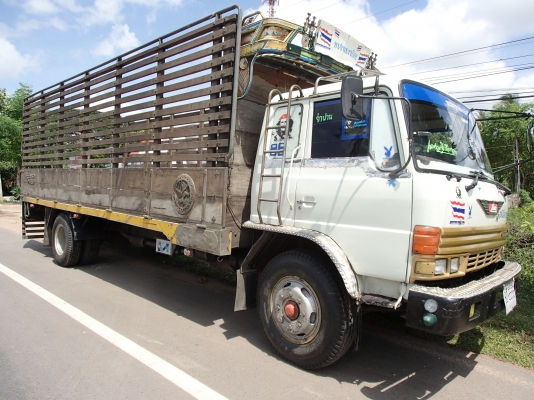 FF 177 / EH700 ยาว 7 ม. กะบะไม้สวยๆเครื่องแห้งแน่นๆแคชซีงามๆทั้งเส้นยางดีพร้อมโอน  ราคาต่อลองไดั