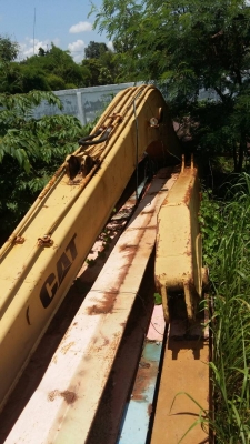 Catterpillar E120B/ สองบูม ๆ สั่น บูมยาว พร้อมโป๊ะ ยกชุดหรือแยกก็ได้ครับ