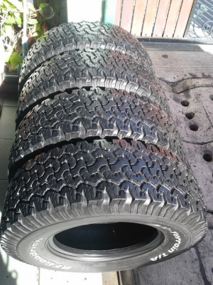 BF All USA. 265/70/16 ปี11 สภาพสวยๆ 1ชุด