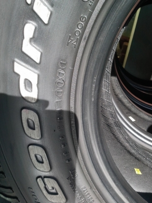 BF All USA. 265/70/16 ปี11 สภาพสวยๆ 1ชุด