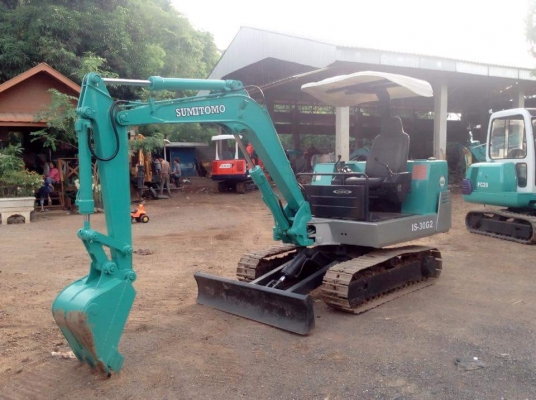ขายรถขุดแบคโฮ SUMITOMO. Pc30 (คอนโทลสั้น. ปั๊มนิ้ว. แทรคเหล็ก) เครื่องแน่น. ปั๊มแรง. รถพร้อมใช้งาน ราคา  290,000 ต่อรองได้