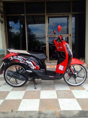 Honda Scoopy i ลาย Active Boy เครื่องเดิมๆ (ล้อแม็กซ์) สวยเท่ห์สุดๆ