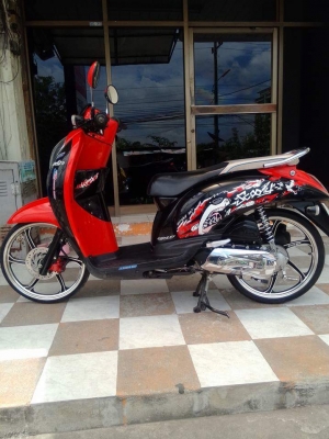 Honda Scoopy i ลาย Active Boy เครื่องเดิมๆ (ล้อแม็กซ์) สวยเท่ห์สุดๆ