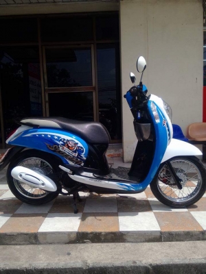 รุ่นใหม่ล่าสุด New Scoopy i ปี 2556 ลาย ACTIVE BOY สีน้ำเงิน ขาว รถสวยวิ๊งฝุดๆ ได้ไปไม่ผิดหวัง รุ่นใหม่ล่าสุด New Scoopy i ปี 2556 ลาย ACTIVE BOY สีน้ำเงิน ขาว รถสวยวิ๊งฝุดๆ ได้ไปไม่ผิดหวัง
