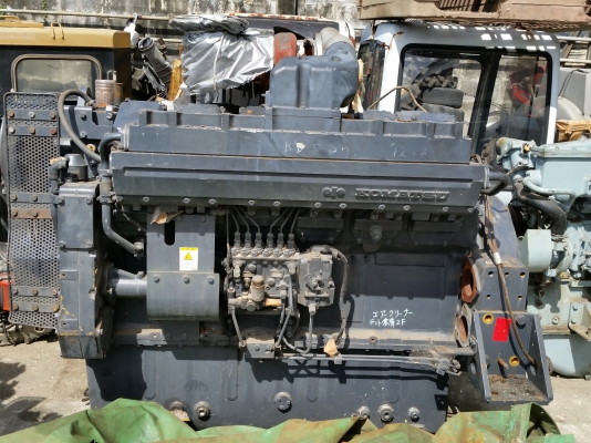 ขาย เครื่องยนต์ KOMATSU รุ่น 6D140 มือสองญี่ปุ่น มือถือ/LINE ID : 0818753444