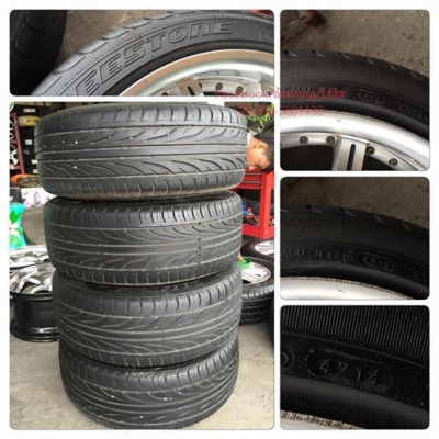 ขายล้อ ยางปลายปี14 Deestone 205-45-17 ดอกยางเยอะ ใช้ได้อีกนานขาย4เส้น ราคา 5,900฿