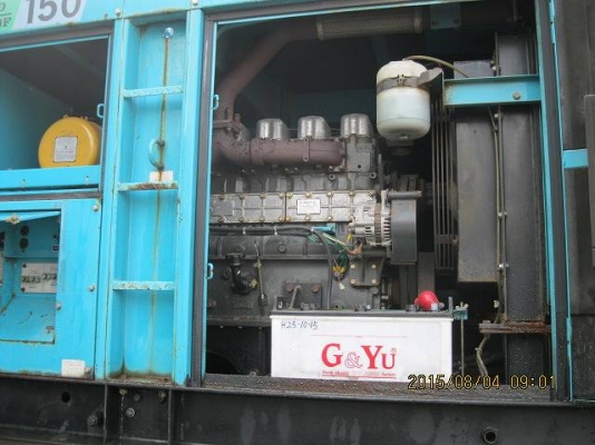 เครื่องปั่นไฟ Denyo DCA-150SPM2 นำเข้าจากญี่ปุ่น สนใจโทร. 080-6565422 (หนิง)