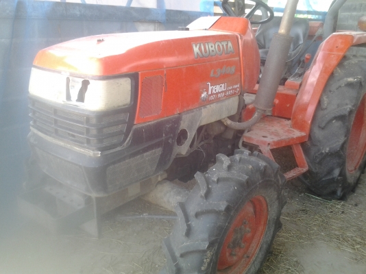 ขายตามสภาพรถไถ34แรงคูโบต้ามีพานหลังไม่มีดันหน้า