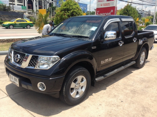 NISSAN NAVARA ปี 2011 ตัว TOP 4 ประตู รถสวยเดิม มี ARIBAG เบรค ABS ล้อ MAX ภายในสภาพสวย แอร์เย็น รถพร้อมใช้งาน จัดไฟแนนได้