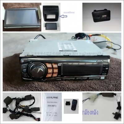 ขาย Alpine 9861eaมาพร้อมจอ m9 USB กล้อง ชุดสาย คู่มือ ครับ