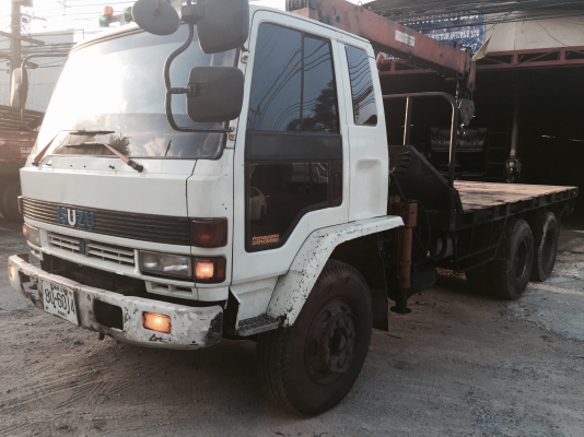 10ล้อติดเครน 4.5ตัน 195แรง..ISUZU จัมโบ้ คัสซีใหญ่ วางหัวร็อกหัวนอก เบรคทิฟฟี่ ลงเล่มพร้อม...