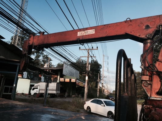 10ล้อติดเครน 4.5ตัน 195แรง..ISUZU จัมโบ้ คัสซีใหญ่ วางหัวร็อกหัวนอก เบรคทิฟฟี่ ลงเล่มพร้อม...