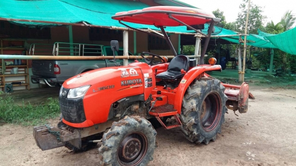 คูโบต้าL3608โรตารีและผานพรวน