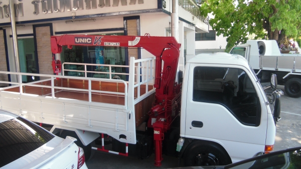 รับติดลิฟท์ท้ายรถกระบะ ติดเครน ต่อกระบะดั้ม