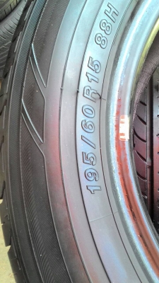 195/60R15 YOKOHAMA Earth-1 ชุด 4 เส้น tel.081-427-3941 195/60R15 YOKOHAMA Earth-1 ชุด 4 เส้น tel.081-427-3941