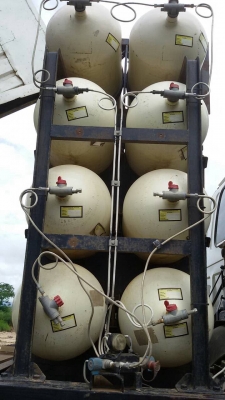 ขายถังก๊าซNgv8ถังพร้อมขา ชุดไฟอีพลัส ใช้งานปกติพร้อมยกลง