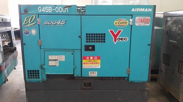 เครื่องปั่นไฟ AIRMAN SDG45S สนใจติดต่อ หนึ่ง 061-4194021