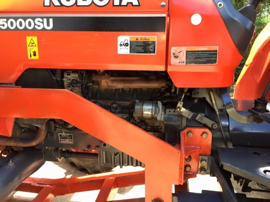 ขายรถไถ Kubota M5000 SU(4WD) พร้อมใบมีดและผานพรวนLCS รถสวยพร้อมใช้งาน