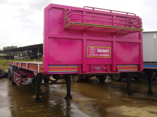 ขายหางพ่วงเทเลอร์ใหม่ 3 เพลา สนใจติดต่อสอบถามได้ที่ 081-9832626 (เฮียโชค)