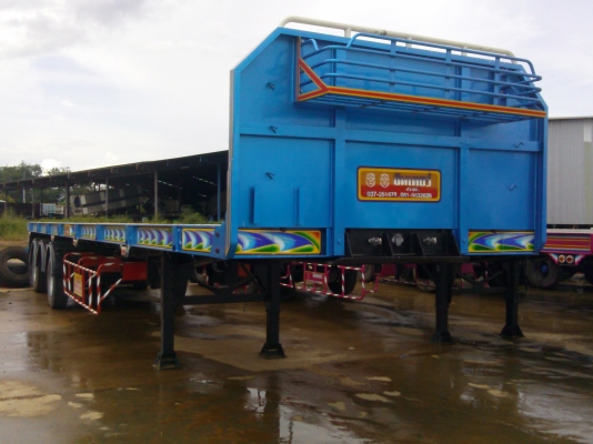 ขายหางพ่วงเทเลอร์ใหม่ 3 เพลา สนใจติดต่อสอบถามได้ที่ 081-9832626 (เฮียโชค)