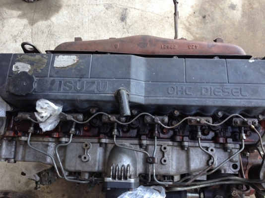 เครื่อง 6HE1 195แรงม้า พร้อมใช้งาน เอกสารมีให้ค่ะ