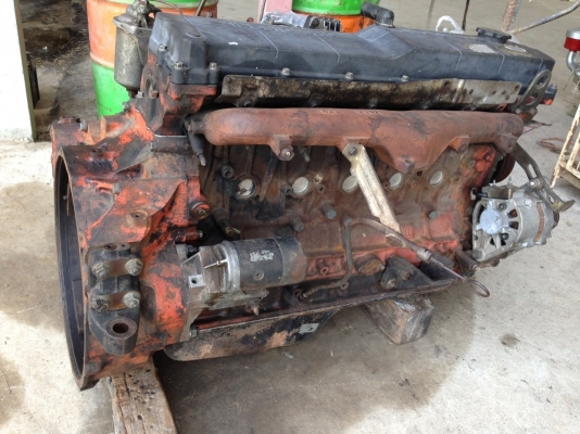 เครื่อง 6HE1 195แรงม้า พร้อมใช้งาน เอกสารมีให้ค่ะ