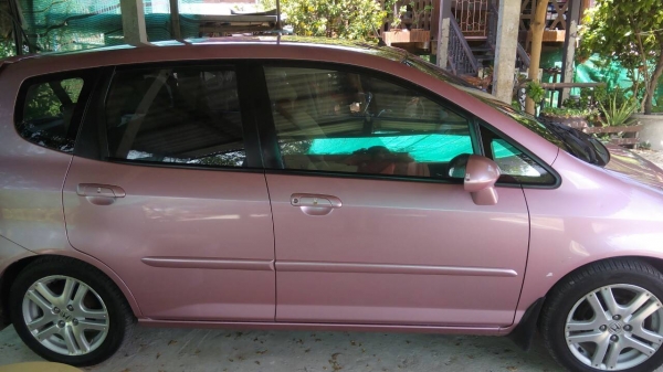 ขายรถบ้าน Jazz ชมพู