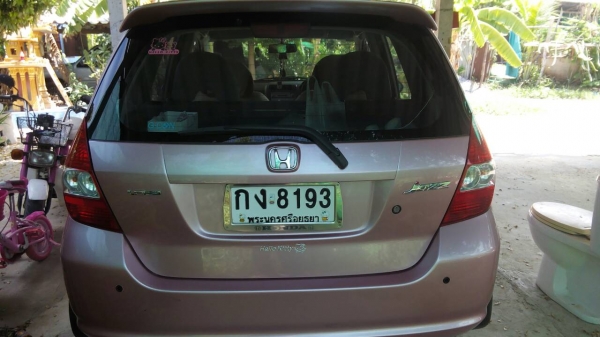 ขายรถบ้าน Jazz ชมพู ขายรถบ้าน Jazz ชมพู