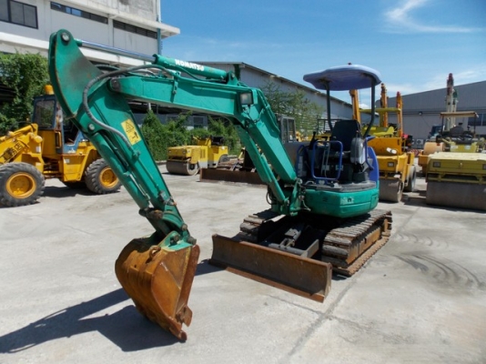 มาใหม่อีกแล้ว รถขุดพร้อมline หัวเจาะ KOMATSU PC35MR