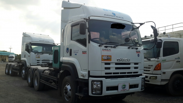 รถหัวลาก Isuzu 360 แรงม้า ปี 56 เข้าใหม่ 9 หัว วิ่ง 200,+++ กม/คัน สภาพสวยสด พร้อมใช้งาน ทดลองขับได้
