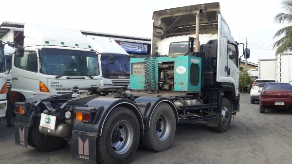 รถหัวลาก Isuzu 360 แรงม้า ปี 56 เข้าใหม่ 9 หัว วิ่ง 200,+++ กม/คัน สภาพสวยสด พร้อมใช้งาน ทดลองขับได้