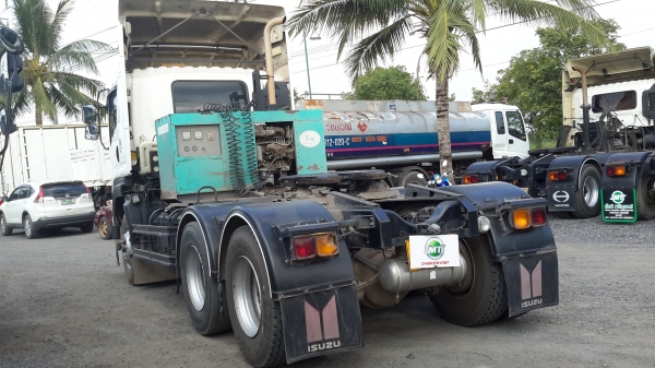 รถหัวลาก Isuzu 360 แรงม้า ปี 56 เข้าใหม่ 9 หัว วิ่ง 200,+++ กม/คัน สภาพสวยสด พร้อมใช้งาน ทดลองขับได้