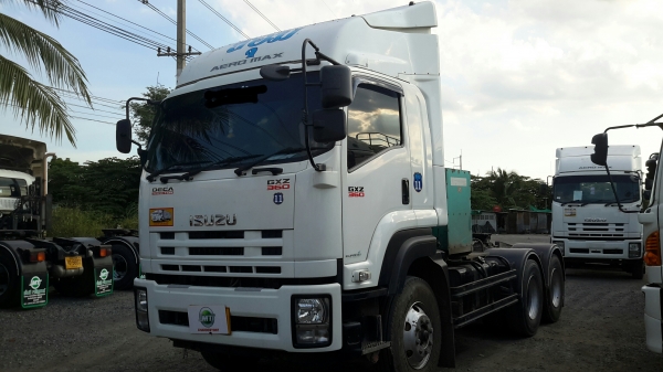 รถหัวลาก Isuzu 360 แรงม้า ปี 56 เข้าใหม่ 9 หัว วิ่ง 200,+++ กม/คัน สภาพสวยสด พร้อมใช้งาน ทดลองขับได้