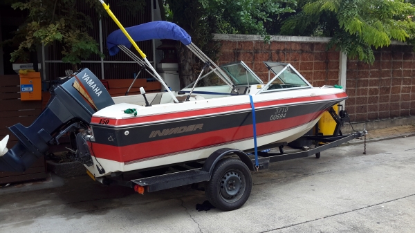 ขายเรือ INVADER15.5ฟุตเครื่องYamaha90เเรง