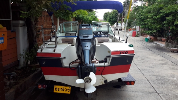 ขายเรือ INVADER15.5ฟุตเครื่องYamaha90เเรง