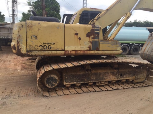 PC200-6 ซีเรียล 96000 ไฟฟ้าครบ เอกสารอินวอยล์ เอวแน่น เครื่องปั้มดี