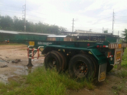 ขายรถบรรทุกหัวลาก 6 ล้อพร้อมหางก้างปลา 2 เพลา ราคา 600000