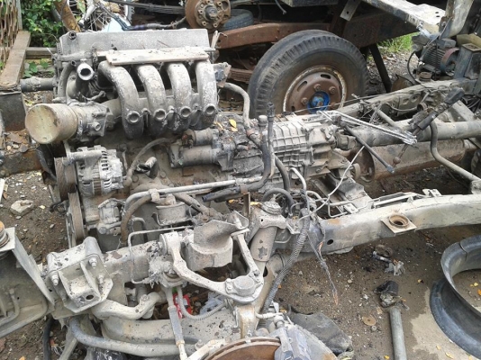 แชสซี ช่วงล่าง TATA XENON NGV ปี 2012  มีทะเบียนพร้อมชุดโอนดรรมสิทธ์